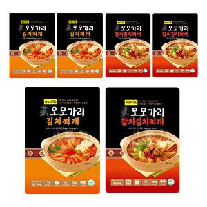 오모가리 김치찌개, 3개 + 참치김치찌개, 3개