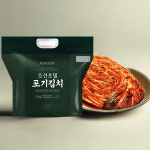 배추김치 피코크 조선호텔 김치 포기김치 4kg 1개