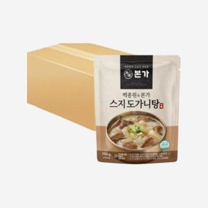 [엘루맘] 백종원의 본가 스지 도가니탕 700g 10개