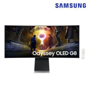 삼성전자 오디세이 G8 34인치 OLED 스마트 게이밍모니터 WQHD 0.03ms 175Hz OTT 스마트리모컨