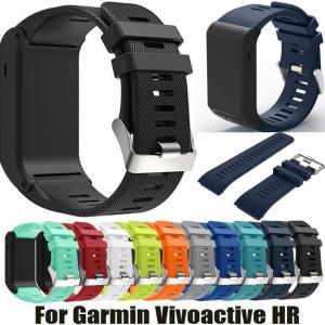 Garmin Vivoactive HR 손목용 실리콘 시계 밴드 스마트 워치 스트랩 교체용 손목