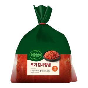 CJ 제일제당 [엄마맛집]비비고 김장 양념소 5kg 간편양념 아삭아삭 시원한맛 건강한 집밥 겨울식재료