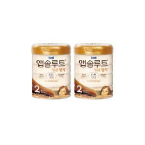 앱솔루트 명작 2FL 분유 2단계 800g 2개