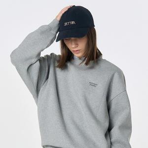 UNISEX 레터 자수 볼캡 [NAVY] / SBD4U91007-WOMAN