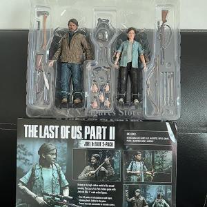 NECA 조엘 엘리 활 액션 피규어, 기타리스트 모델 장난감 컬렉션, 크리스마스 선물, The Last Of Us Part 2