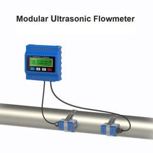 TUF-2000M 디지털 모듈식 초음파 유량계, TS-2 TM-1 TL-1 변환기, 측정 범위 DN15-6000mm, 물 유속 테스터