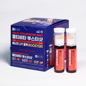 종근당 멀티비타 부스터샷 (액상20ml + 멀티900mg + 비타500mg) × 12입