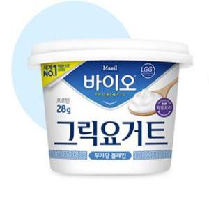 [매일유업] 매일바이오 그릭요거트 무가당 플레인 400g