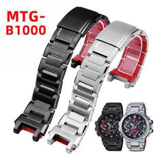 금속 스트랩 도구 포함 시계줄, MTG B1000, C-asio GSHOCK, MTG-B1000 BTG-B2000, 316L 스테인리스 스틸 팔