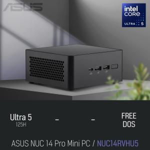 ⓒ ASUS NUC 14 Pro Mini PC NUC14RVH-U5 TALL (베어본) 울트라5 125H / 인강 사무 비즈니스용 미니PC