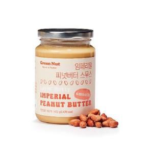 임페리얼 피넛 버터 400g 스무스1병+크런치1병