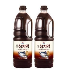 사조 참치액 2.1kg 2팩