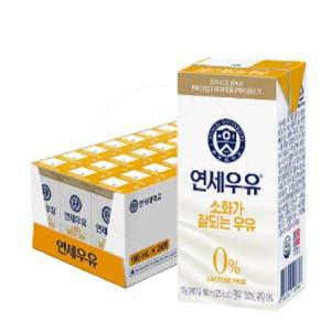 연세우유 소화가 잘되는 우유 190ml 24개