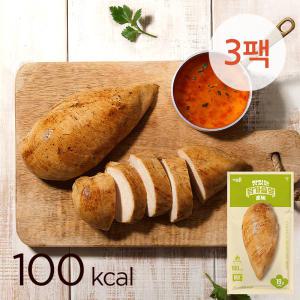 [아임닭] NEW 맛있는 닭가슴살 훈제 100g 3팩