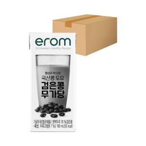 이롬 황성주 국산콩 검은콩 무가당 두유 190ml 48팩