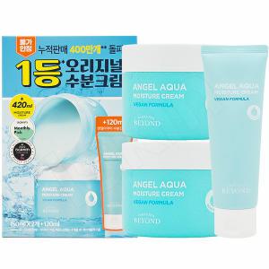 비욘드 엔젤 아쿠아 수분진정 크림 150ml+150ml+증정120ml