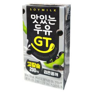 남양유업 맛있는 두유 GT 고칼슘 검은콩깨 190ml x 24팩