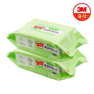 3M 표준형 베이직 물걸레 청소포 40매 X 2팩