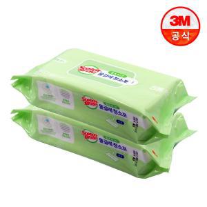 3M 대형 베이직 물걸레 청소포 40매 X 2팩