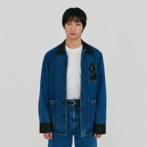 [EENK](센텀시티점)ZOOM Pocket Denim Shirt - Blue