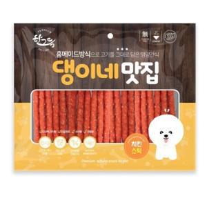 강아지 치킨 스틱 육포 300g 1P 애견 영양 져키 간식 (WFFFGWH)