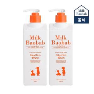 베이비 키즈 워시 500ml 1+1(+핸드크림30ml)