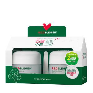 닥터지 레드 블레미쉬 클리어 수딩 크림 50mL+50mL(온라인듀오전용기획)