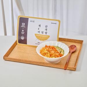 [마켓로드]가성비 굿 간편식 계란4색 비빔밥 300g X 10팩