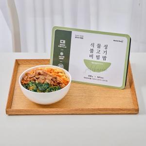 [마켓로드]가성비 굿 간편식 식물성 불고기 비빔밥 300g X 10팩