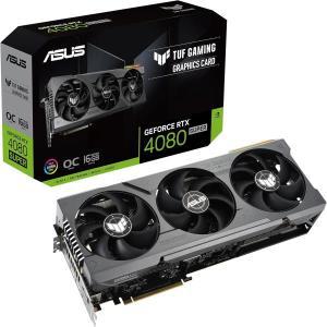 ASUS TUF 게이밍 NVIDIA GeForce RTX 4080 슈퍼 OC 에디션 그래픽 카드, PCIe 4.0, 16GB GDDR6X, HDMI 2.1