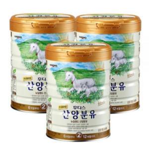 일동후디스 프리미엄 산양분유 2단계 800g x 3개