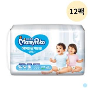 마미포코 에어핏 팬티 기저귀 공용 중형 44p 12팩