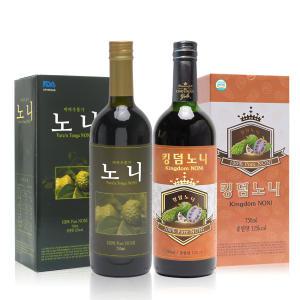 바바우 통가노니 무첨가 200일 숙성원액 100% 750ml x 2병 (바바우1병 킹덤1병)