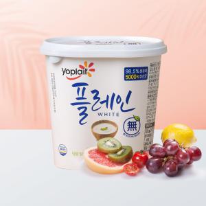 빙그레 요플레 플레인 화이트 900g 2개