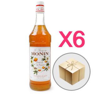 모닌 패션후르츠시럽 1000ml 1박스 6개