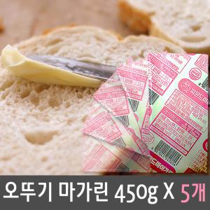 오뚜기 파운드 마아가린 450g x 5개/마가린/버터/크림