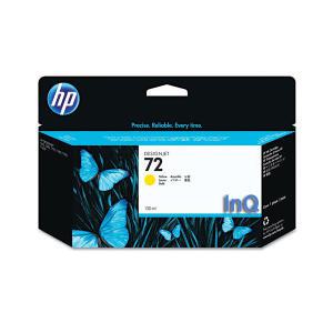 HP (신제품) 정품 잉크카트리지 C9373A No.72 노랑 (T1300/T790/T795/T1100/T1100ps/T1120/T1120ps/T1200)