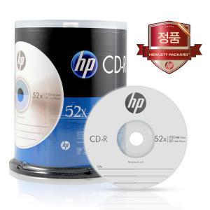 HP CD-R 700M 52x 100장케이크/공CD/공시디/공미디어