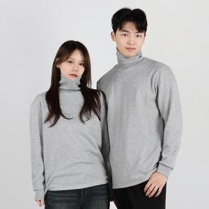 [베루스][3+사은품]베루스 남녀공용 무지 기모 긴목티셔츠 VE-MW600K 빅사이즈 M~3XL