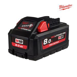 밀워키 M18 HB8 (18V / 8.0Ah 리튬이온 배터리)