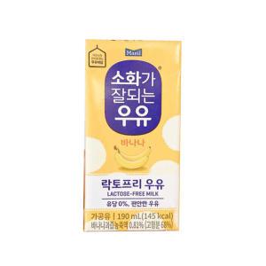 소화가 잘되는 우유 바나나 190ml 24개