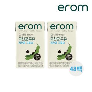 이롬 황성주 박사의 국산콩두유 검은콩 고칼슘 140ml x 48팩