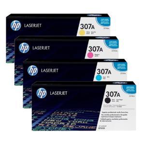 HP 307A정품토너 4색컬러 세트(CE740A+CE741A+CE742A+CE743A) CP5225 CP5225n CP5225dn