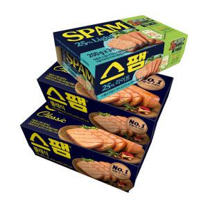 스팸 클래식, 200g, 3입, 2개 + 라이트, 200g, 3입, 1개