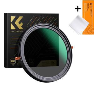 KnF 67mm NANO-X 가변 ND2-32 + CPL 2in1 필터 _ X 크로스 방지 (융포함) 8K AGC Glass ND2-ND32 + CPL Fader + Cloth