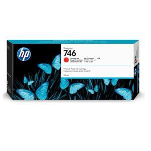 HP P2V81AA (No.746) 정품잉크/Chromatic Red/DesignJet Z6, DesignJet Z9+ 300ml