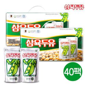 [삼육두유] 두유 파우치 190ml 40팩