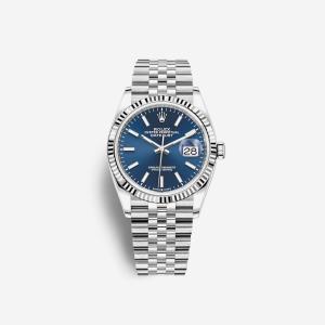 [정품 보증] 롤렉스 데이트저스트 36mm 126234 브라이트 블루 쥬빌리 Rolex Datejust 36mm 126234