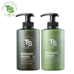 TS 어성초 샴푸 500g + TS 어성초 트리트먼트 500ml 두피 케어 탈모 완화