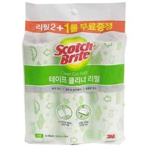 EXTREMO 3M ScotchBrite 테이프클리너 대형 리필3매 CH1785288